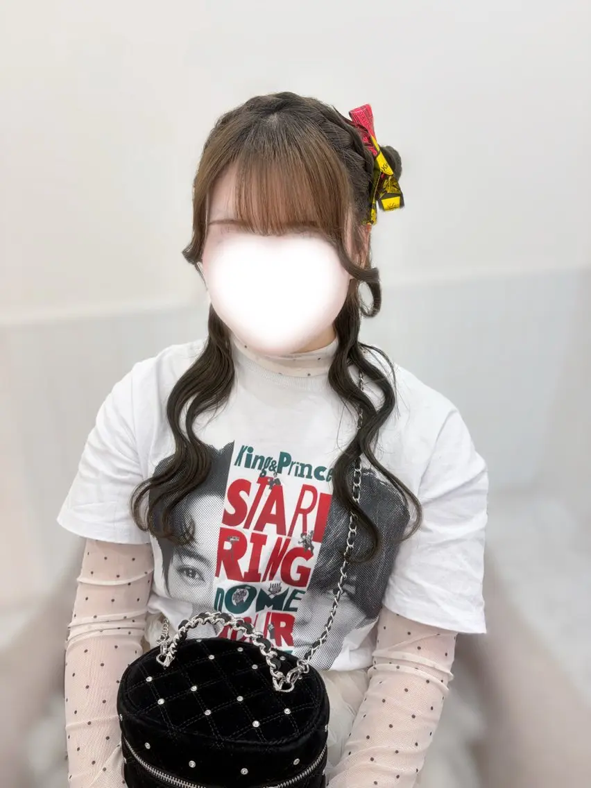ヘアアレンジ ヘアセット 福与 美和のヘアスタイル
