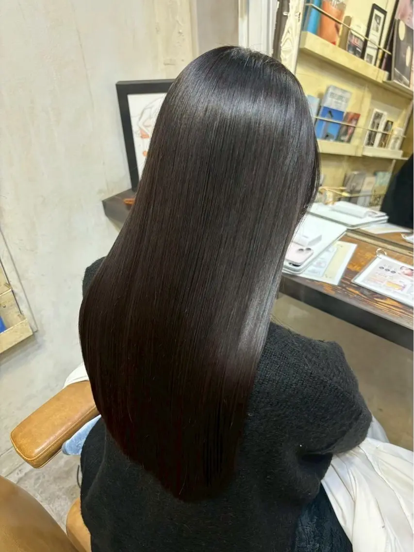 カラー トリートメント 透明感カラー/ 髪質改善 /RYUのヘアスタイル