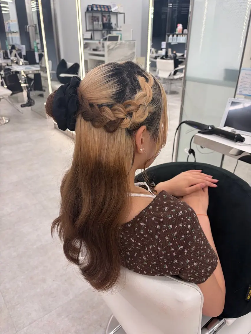 ヘアアレンジ 斉藤 沙也加のヘアスタイル