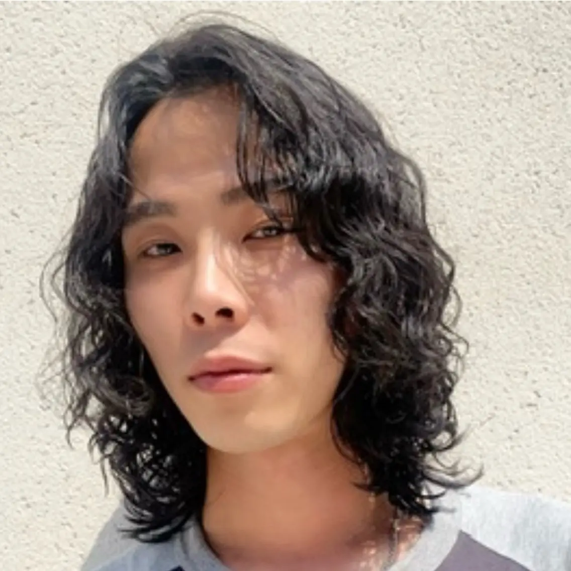 ロング パーマ ヘアアレンジ メンズ fifth 石川 凪のヘアスタイル