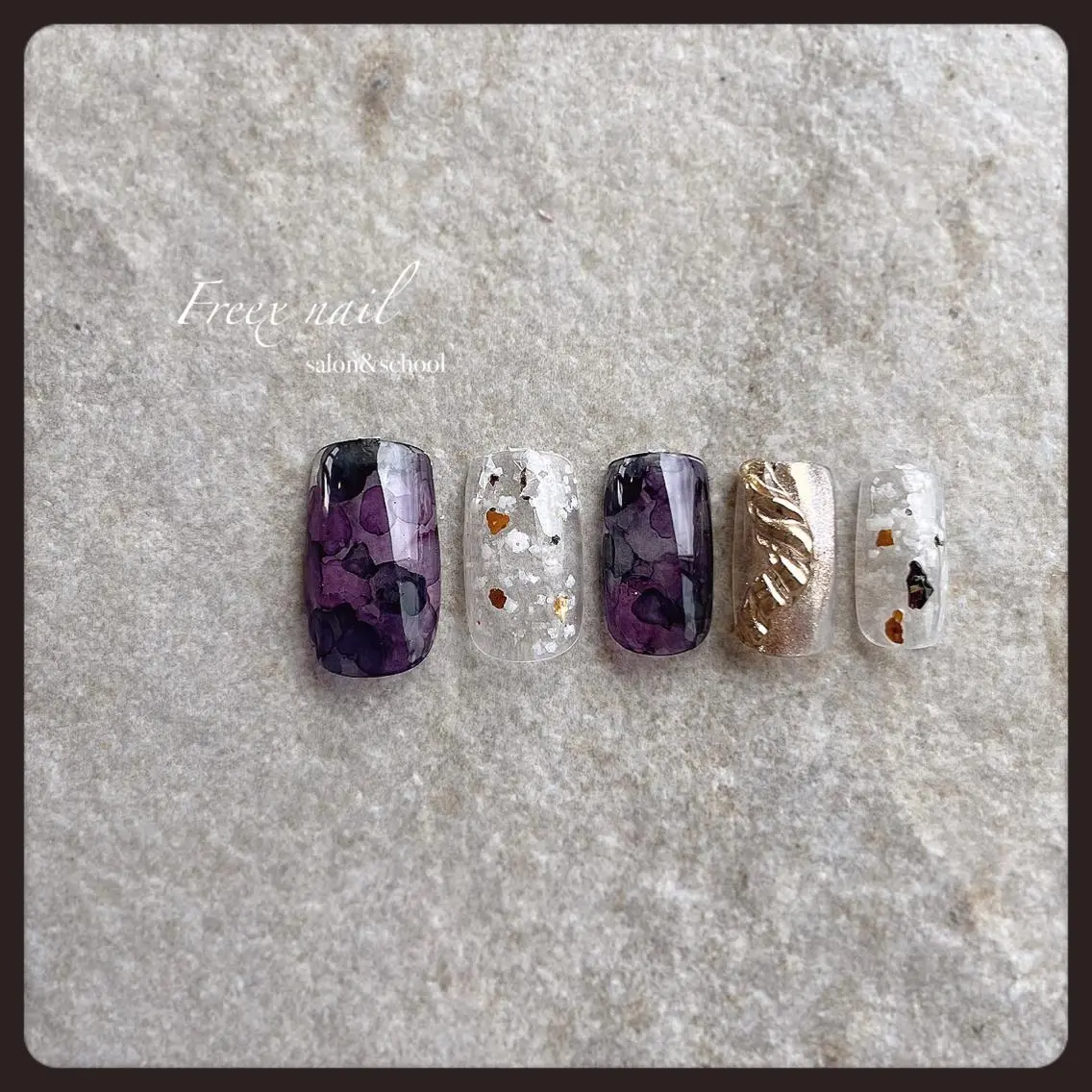 ネイル ハンドネイル ハンドケア freex nail /ニュアンス/個性派のネイルデザイン