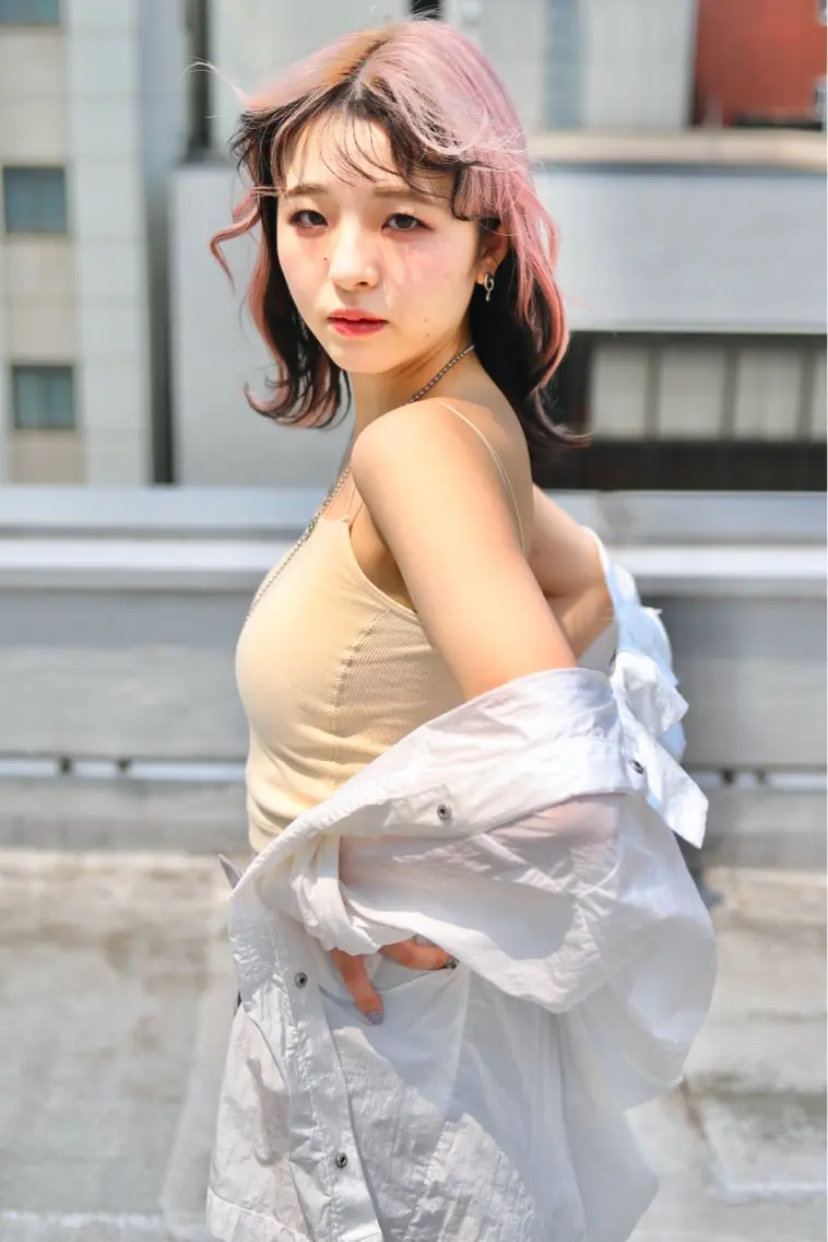 ミディアム カラー 髪質改善酸性縮毛矯正 酸性ストレート◎鈴木のヘアスタイル