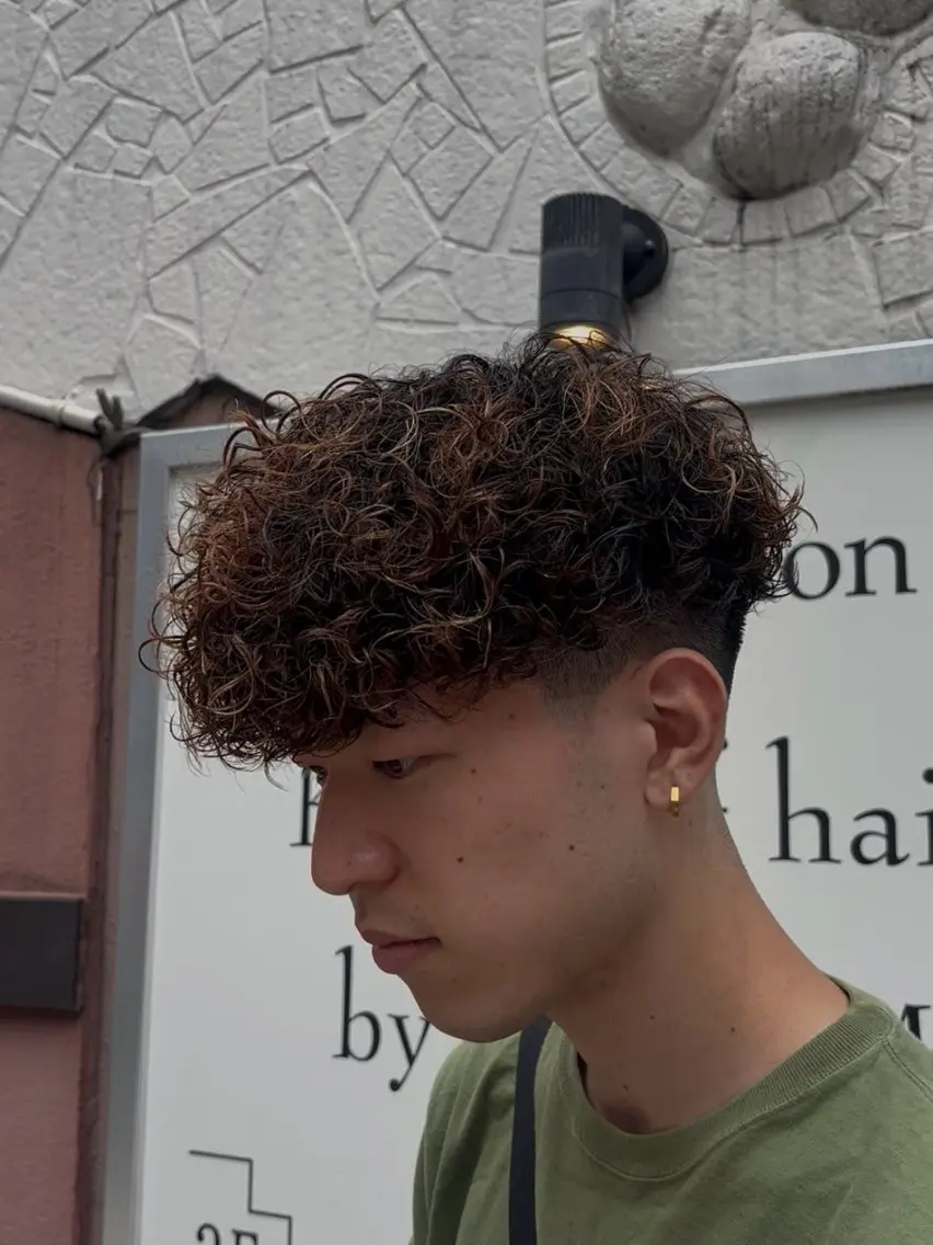 大阪梅田特別価格💲【カット＋スペインカール】の写真