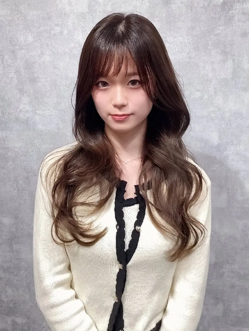 デジタルパーマモデルの写真