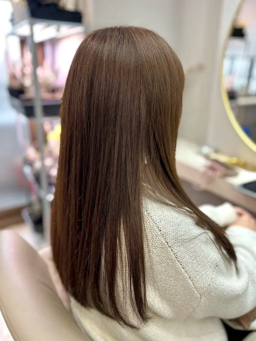 ロング カット ヘアカラー 池田 太一のヘアスタイル