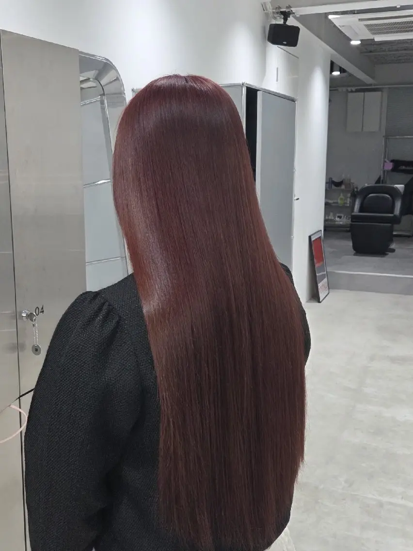 ロング カラー ベージュカラー ブリーチ 透明感カラー コーラルベージュ ダブルカラー カット ヘアカラー トリートメント YOKUTO/透明感 当日予約OK️︎︎のヘアスタイル