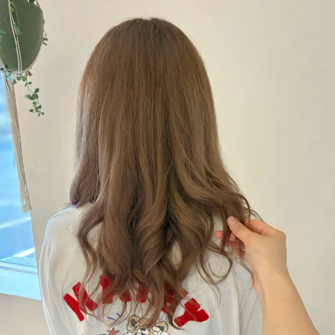 ロング カラー 森本 ゆらのヘアスタイル