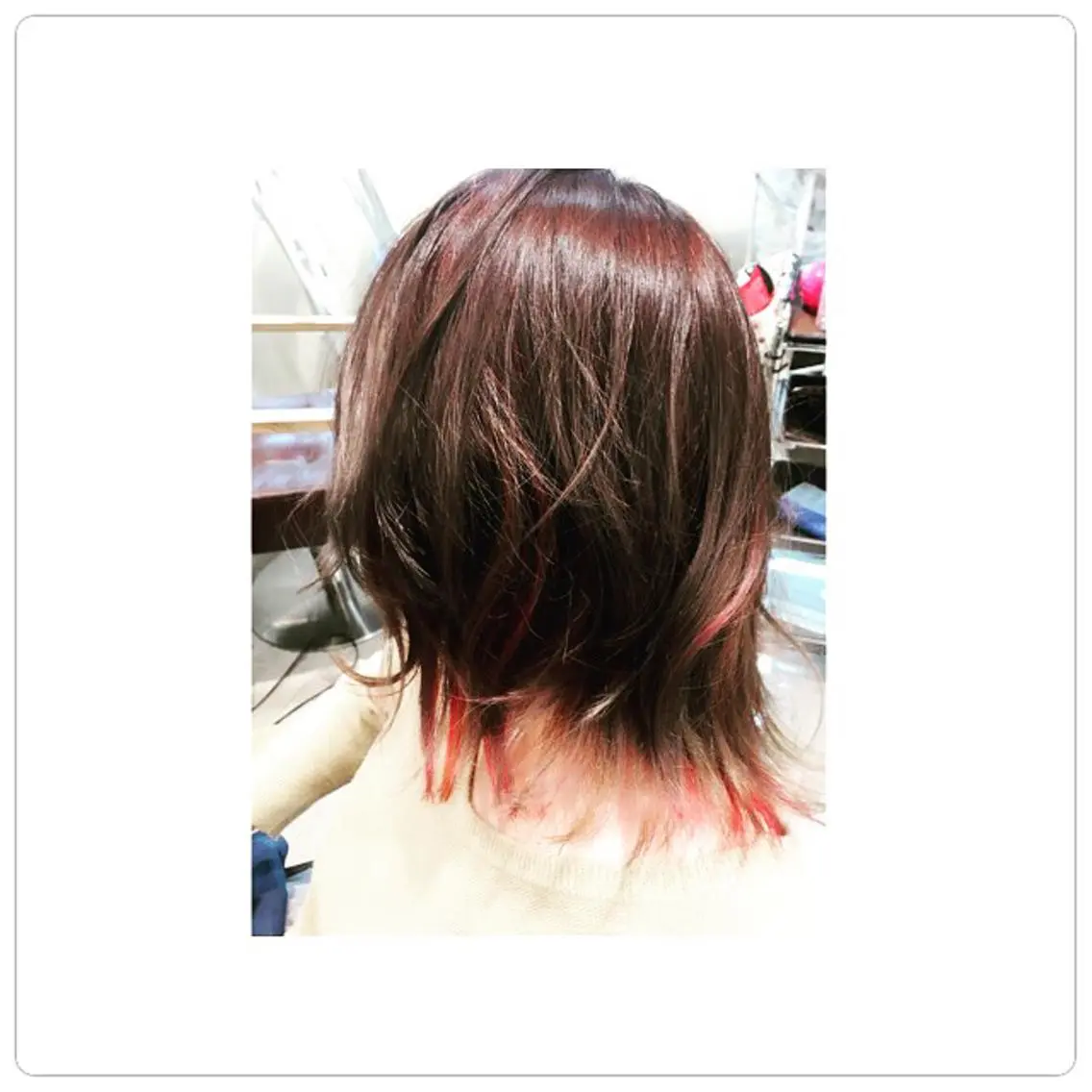 ミディアム カラー イルミナカラー 【メンズカット】 澤下瑛一のヘアスタイル