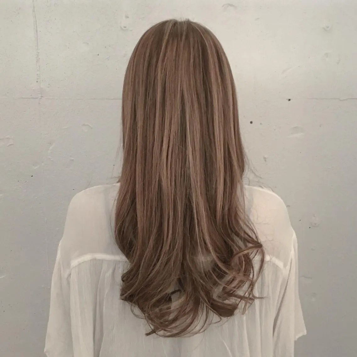 ロング カラー ヘアカラー トミタ アツシのヘアスタイル