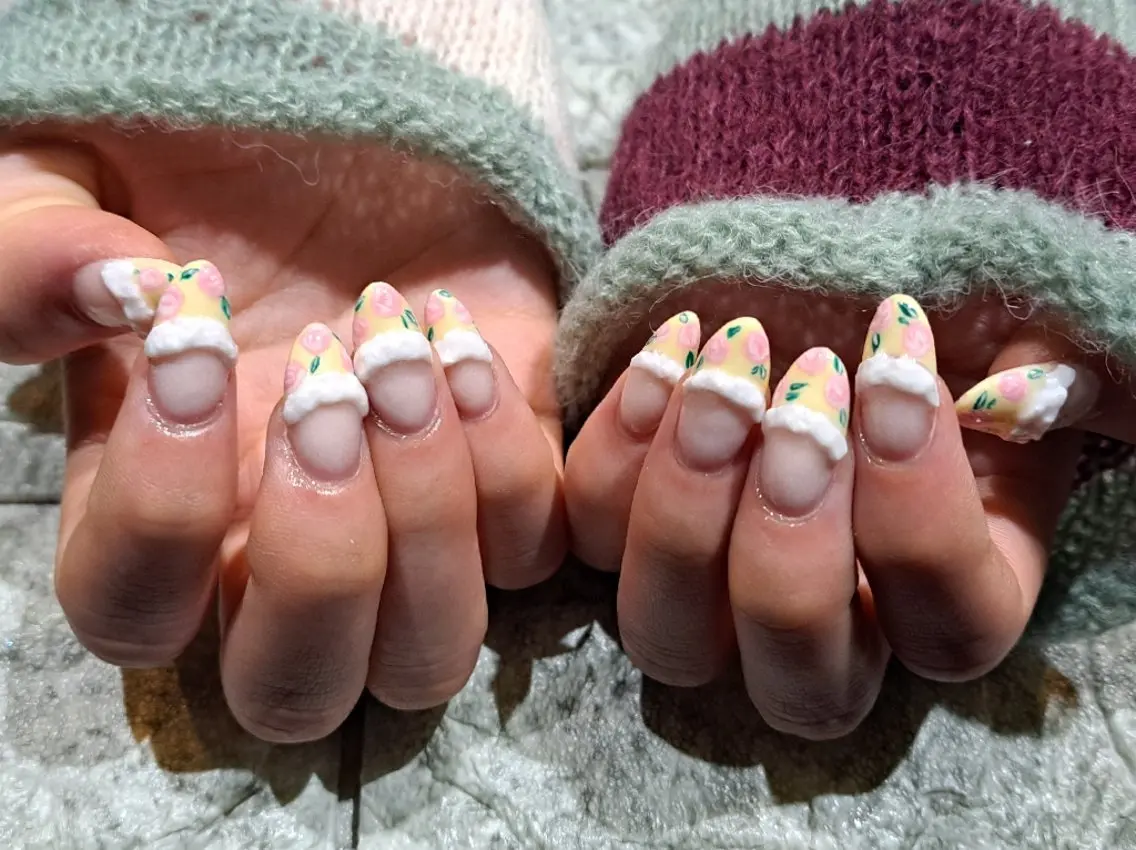 ネイル スカルプネイル ハンドネイル RounGe町田店 🧸大谷のネイルデザイン