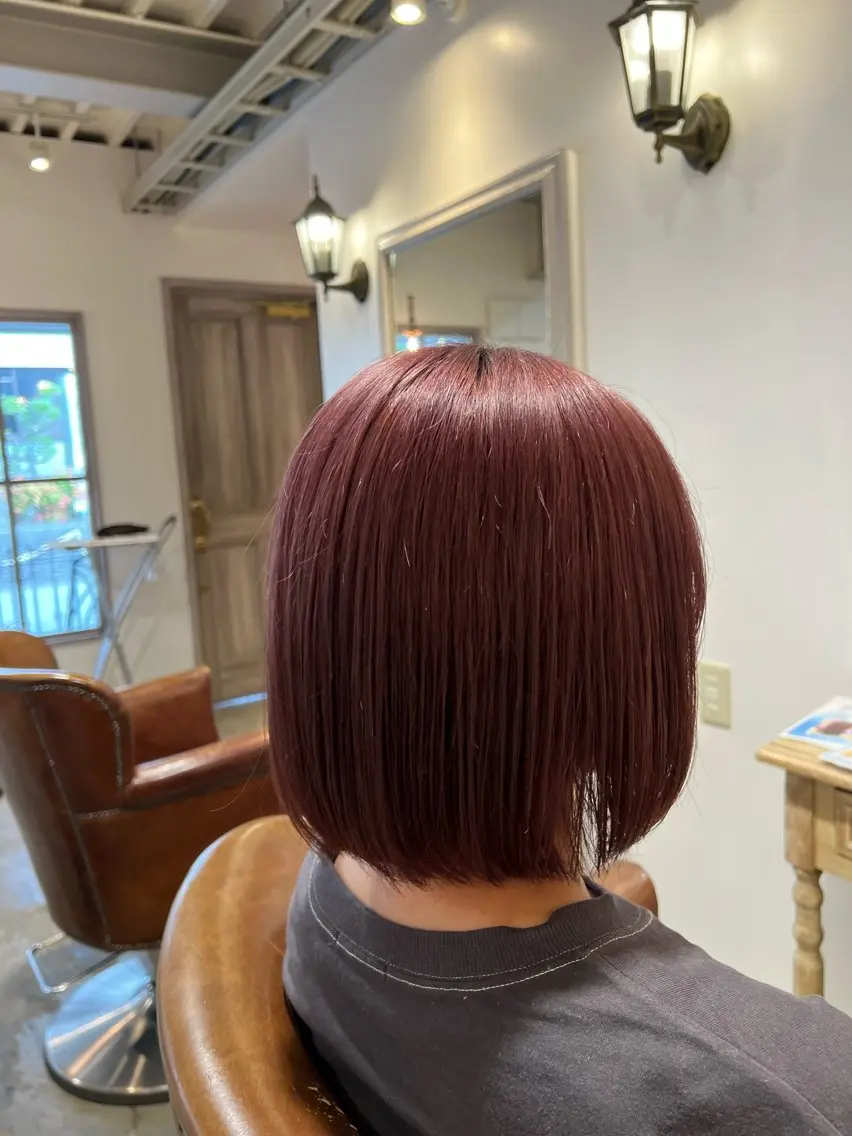 ショート カラー ひがし はるなのヘアスタイル