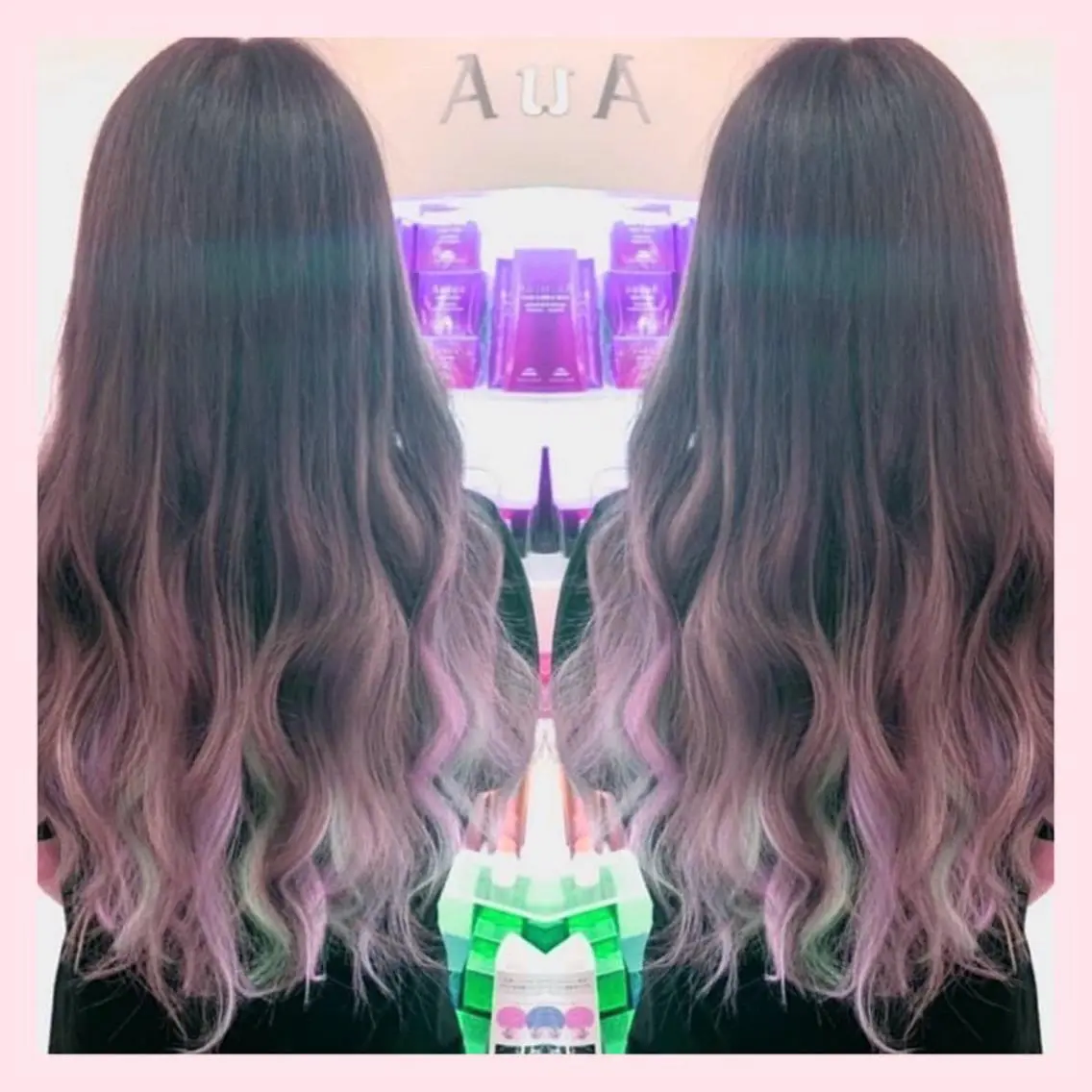 ロング カラー ヘアカラー トリートメント エクステ シシド ユウスケ Aceのヘアスタイル