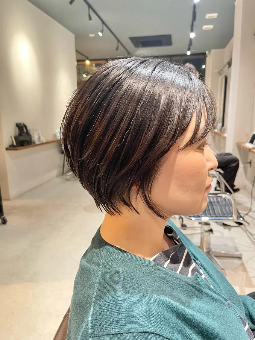 ショート カット ⭕️白髪のお悩み 解決します⭕️のヘアスタイル