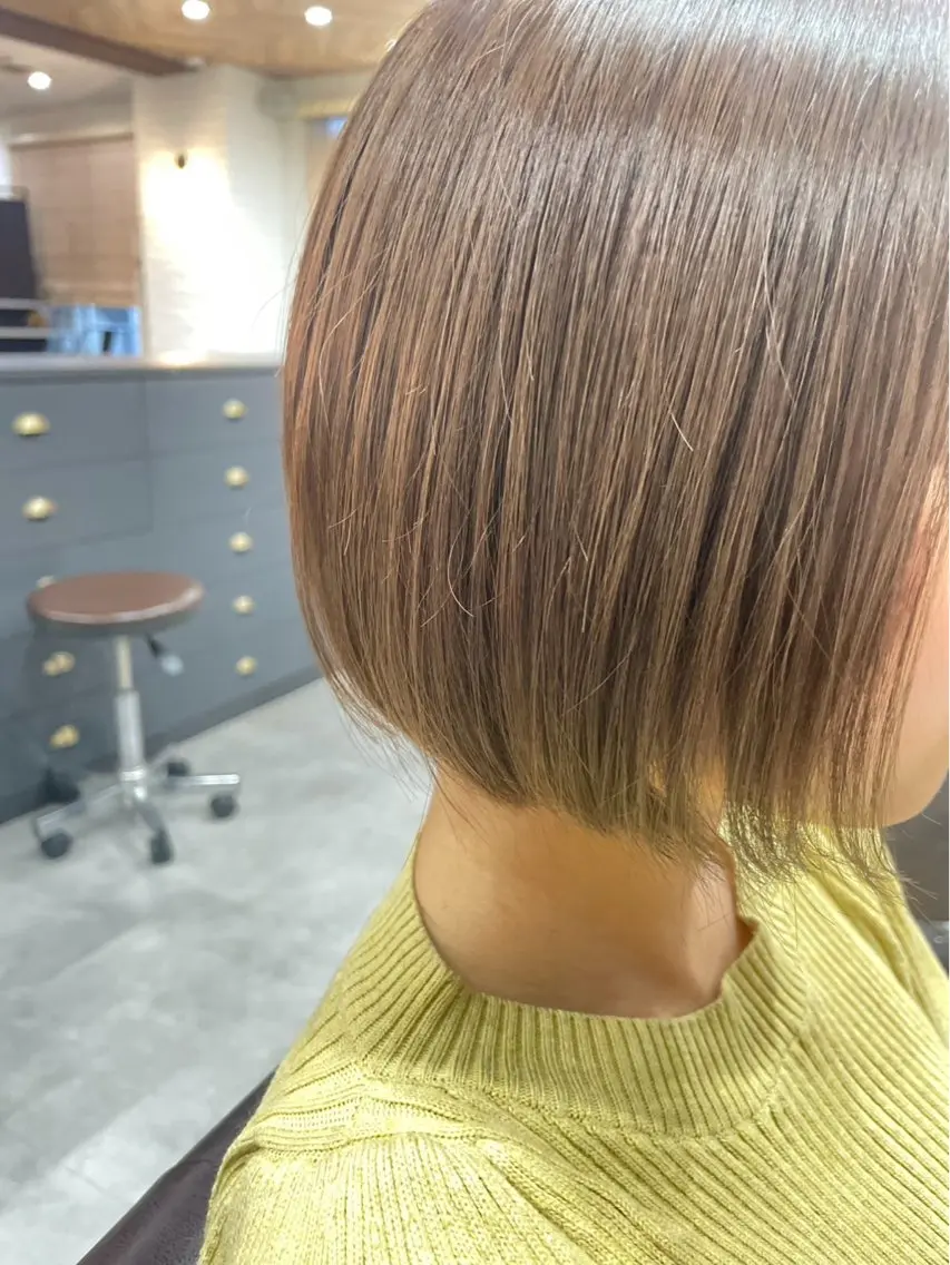 カラー little link   nnのヘアスタイル