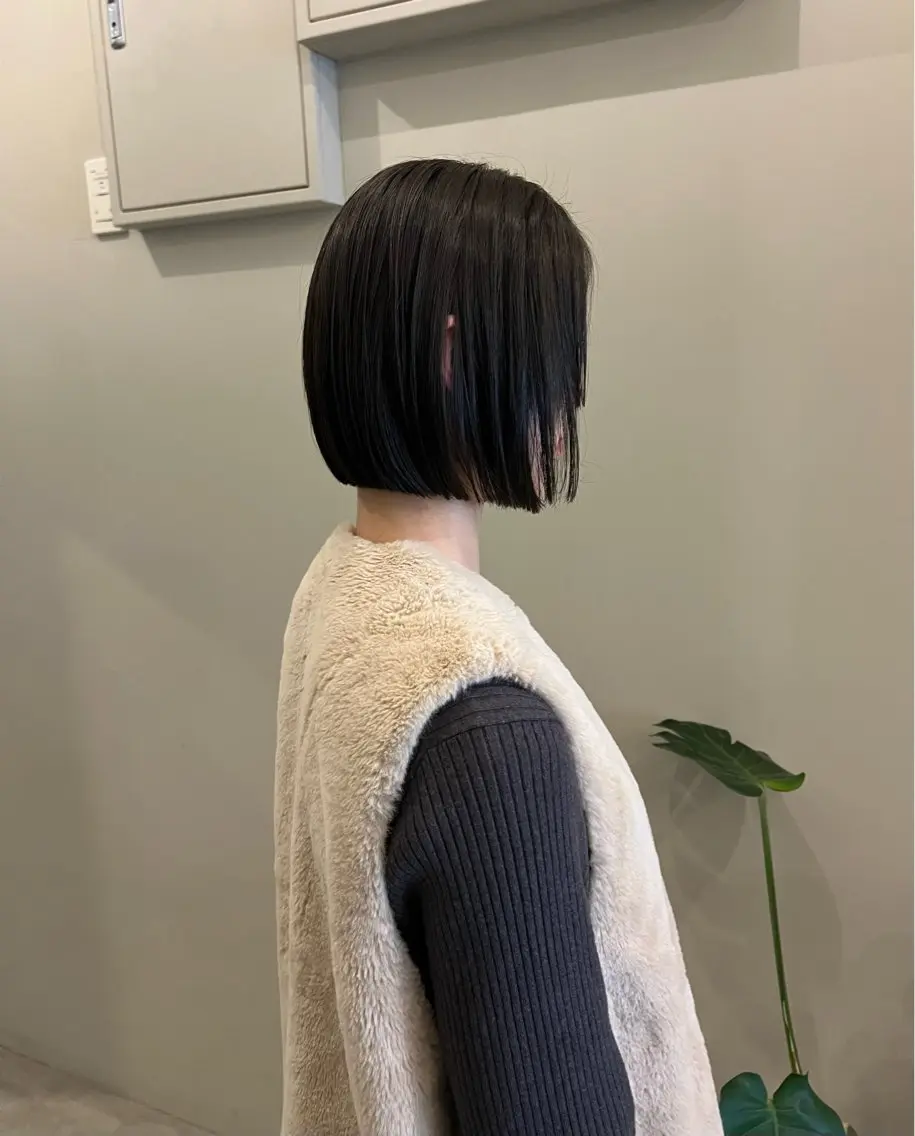ポイントストレート・前髪ストレート(縮毛矯正)の写真
