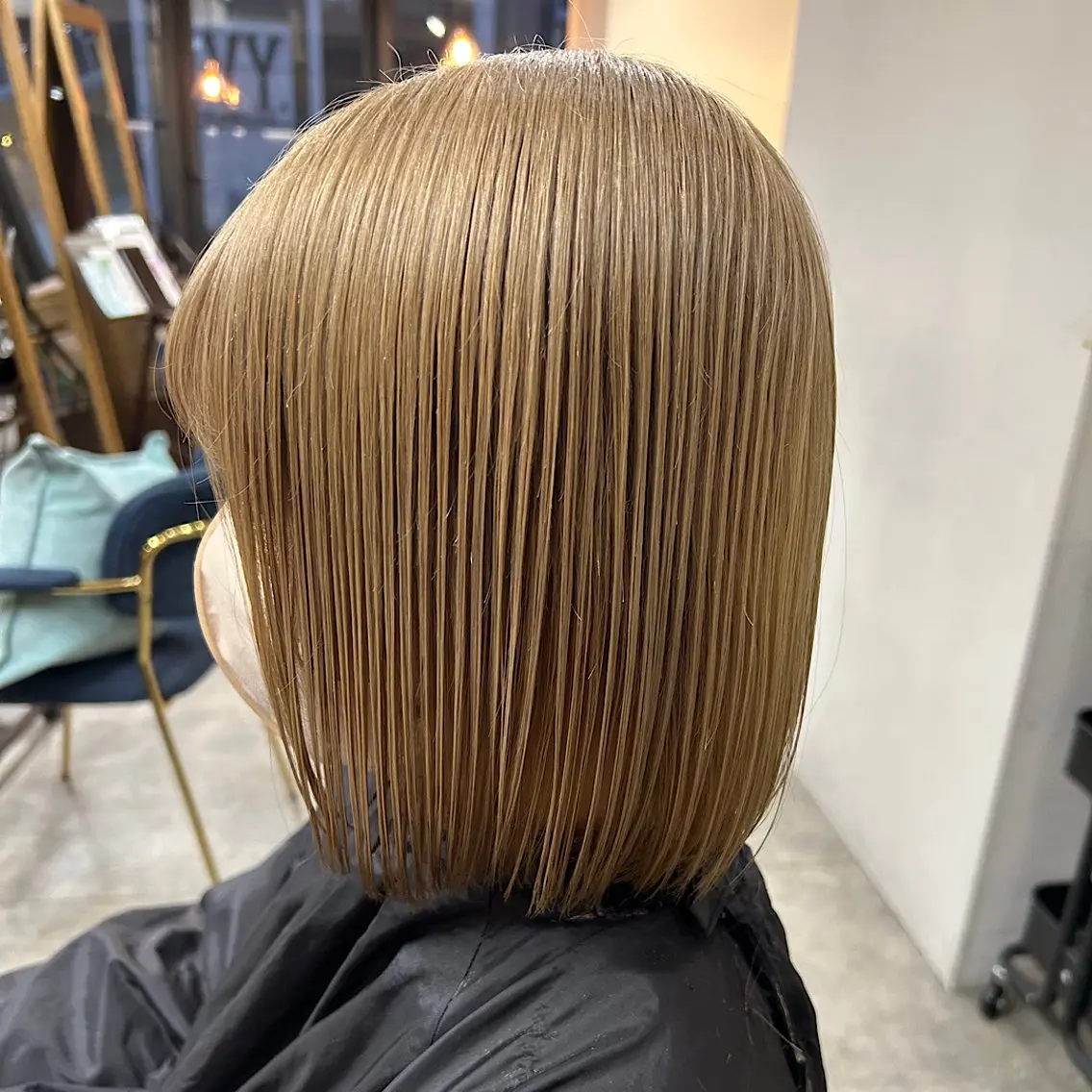 ショート カラー カット ヘアカラー 心斎橋韓国ボブ 好原良真のヘアスタイル