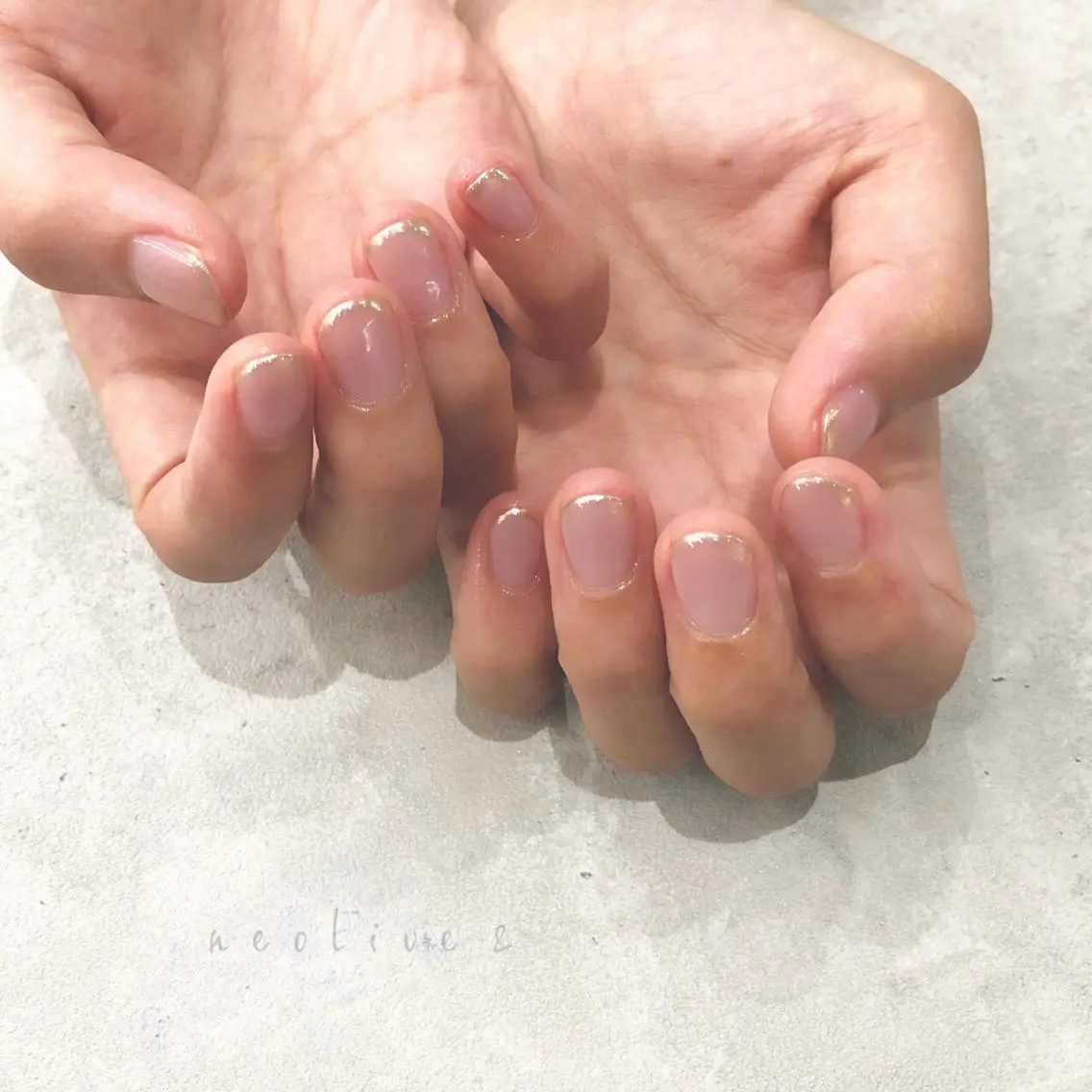 ネイル ミラーネイル Yuriko Omi パラジェル/渋谷のネイルデザイン