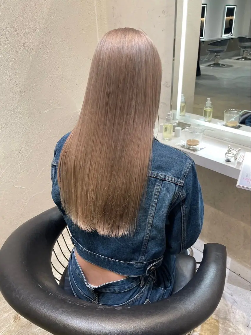 ロング 盛れるカットカラー DEAN豊橋店のヘアスタイル