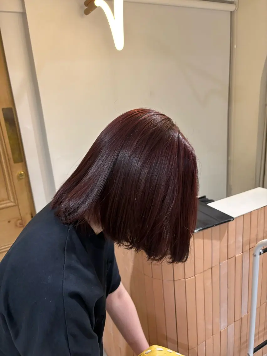 ショート ヘアカラー トリートメント Hana🌼 /池袋/透明感カラーのヘアスタイル