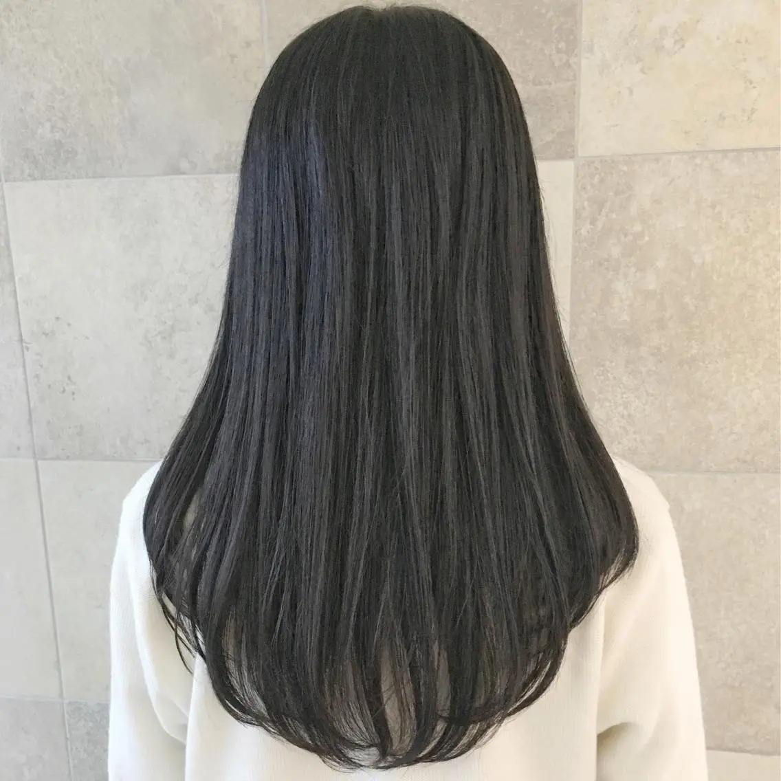 セミロング カット/メンズカット 藤田麻衣のヘアスタイル