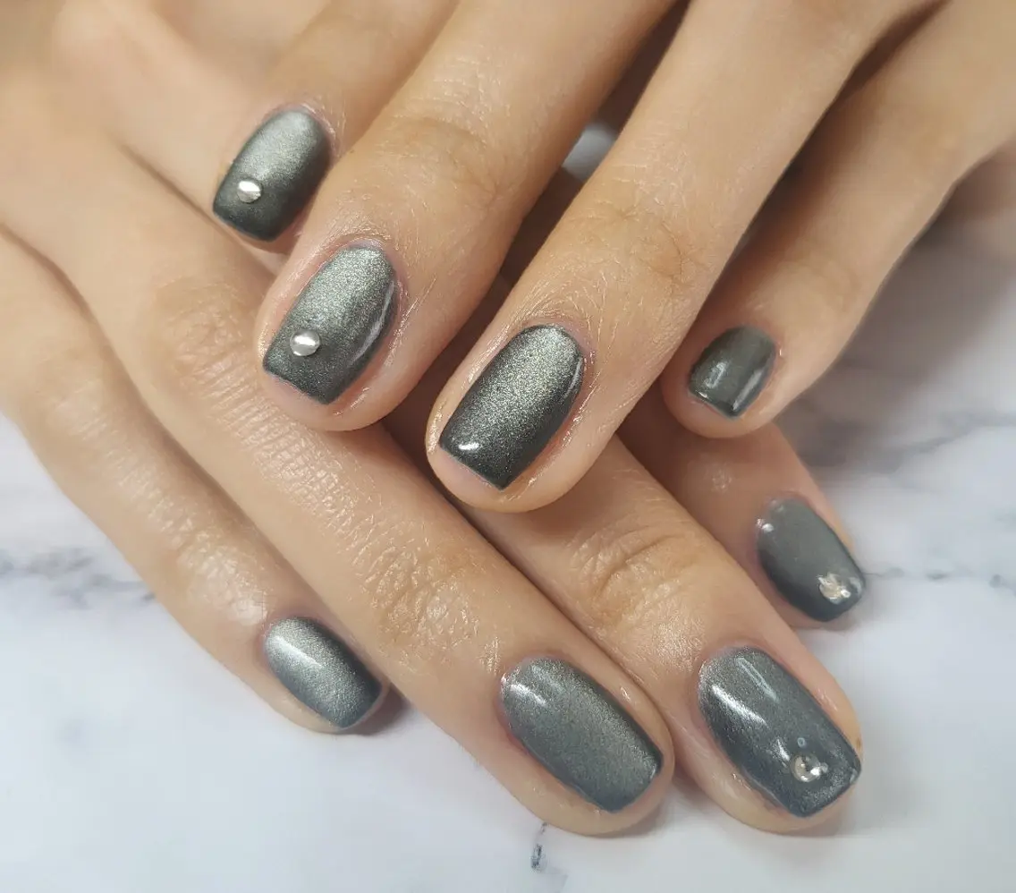 マグネッワンカラーネイル💅オフ無しの写真