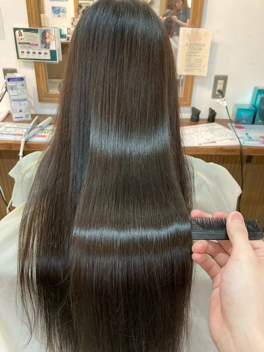 ロング 髪質改善 カット トリートメント 💫 シュン💫のヘアスタイル