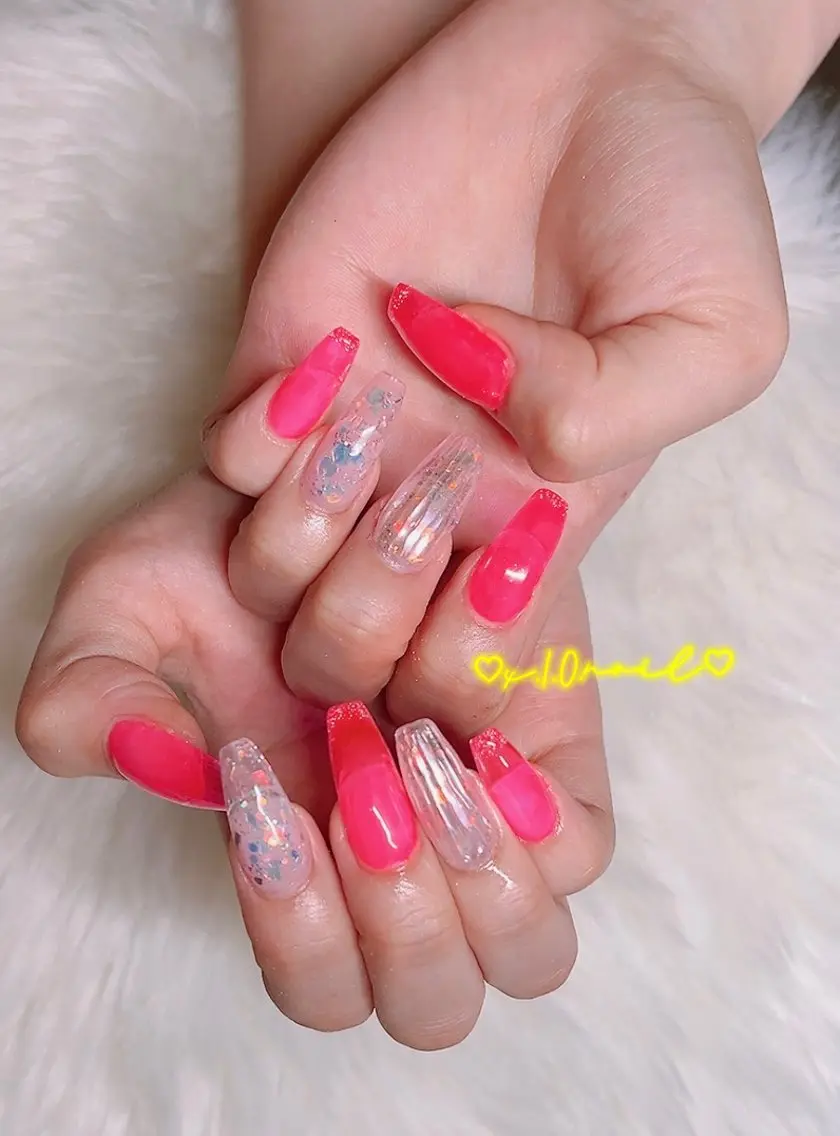 ネイル アニマル柄 アートネイル ニュアンスネイル スカルプネイル ネイルチップ ハンドネイル x.1.0.nail ♡Cのネイルデザイン