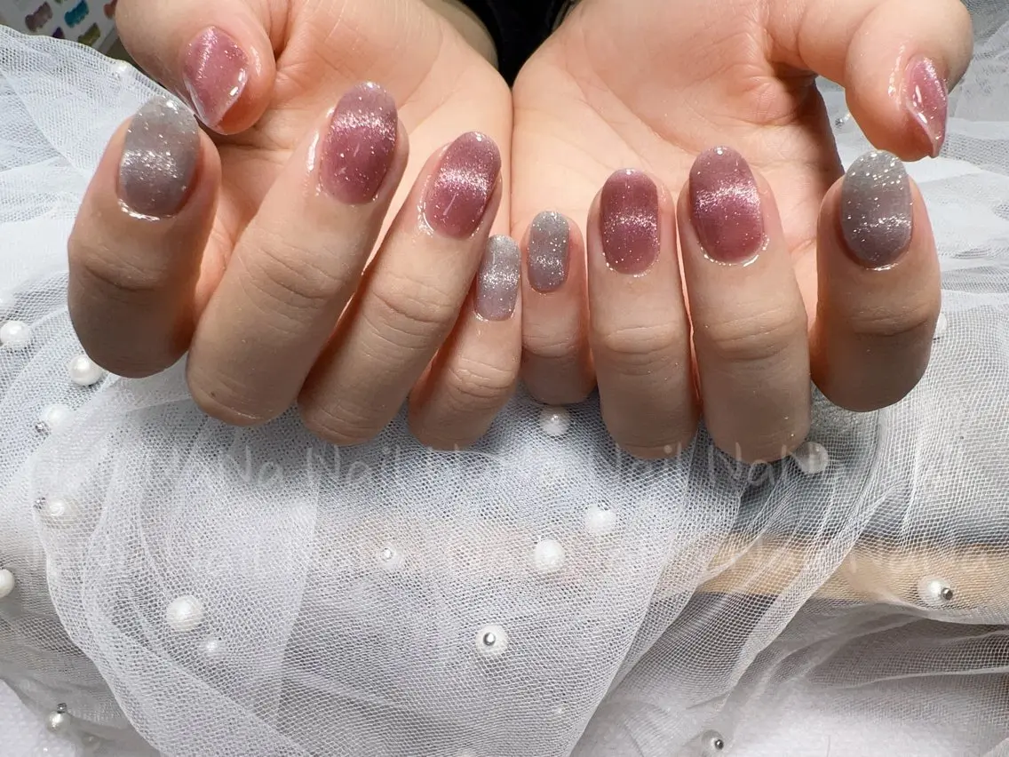 ミディアム カラー ネイル ハンドネイル Nail NaNaのネイルデザイン