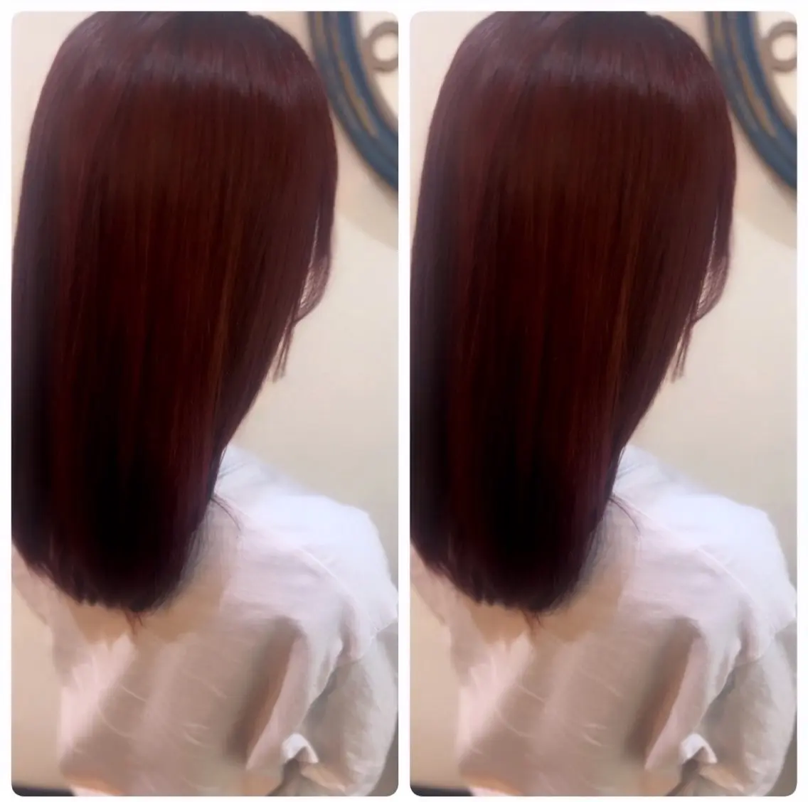 ミディアム カット ヘアカラー トリートメント 飯星慧斗 /ブリーチ、縮毛矯正のヘアスタイル