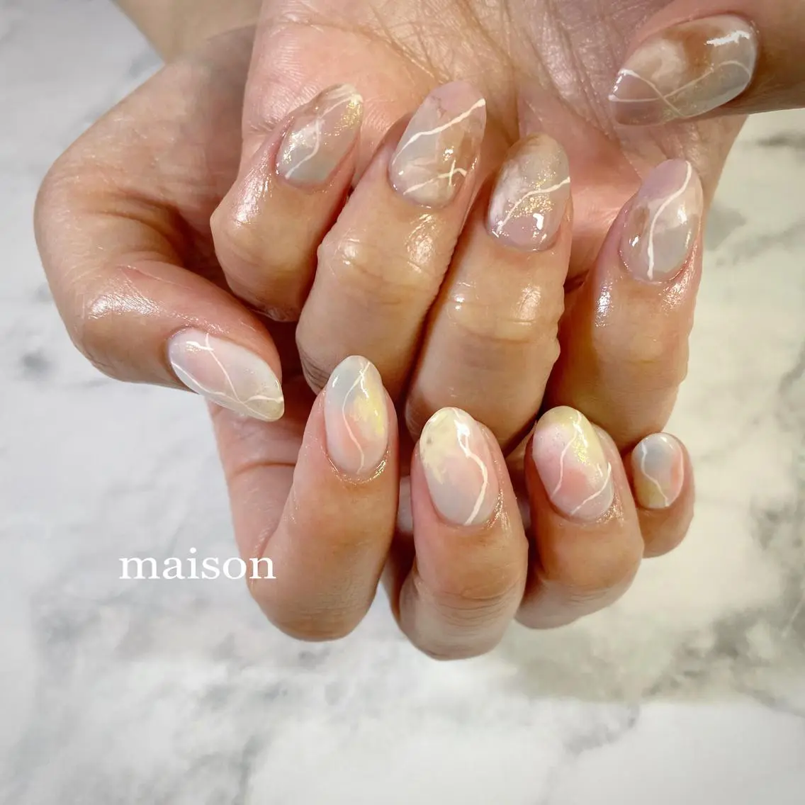 ネイル ハンドネイル ISHIHARA KANAのネイルデザイン
