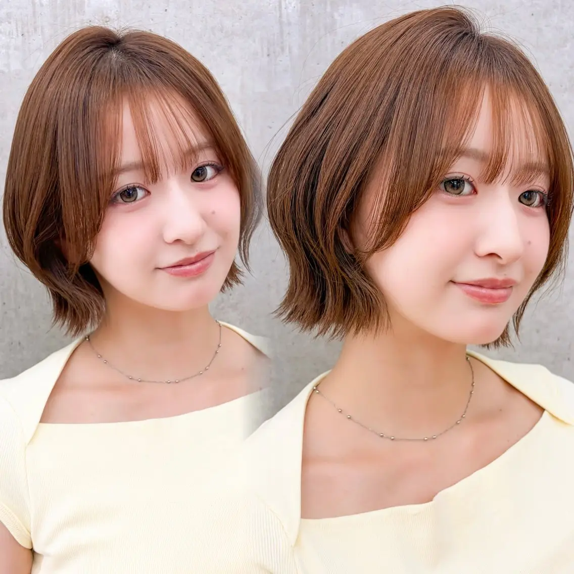 ショート モデル募集中🍒 矯正ボブRunaのヘアスタイル