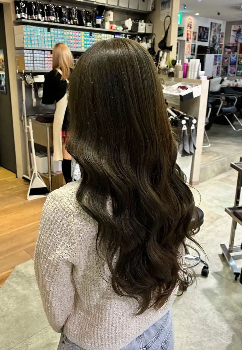 カラー ヘアカラー オタク美容師/渋谷 🍒ダブルカラーのヘアスタイル