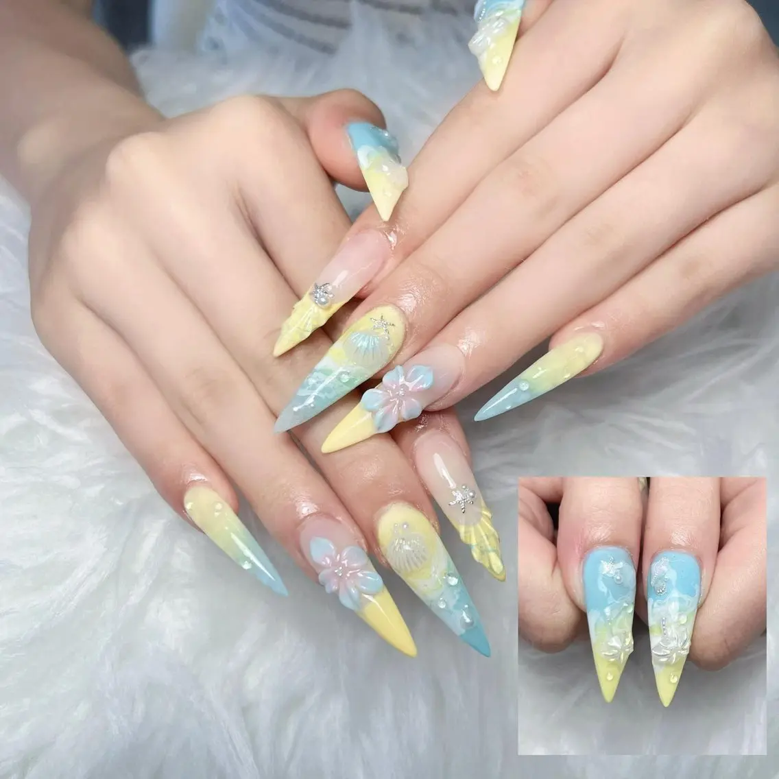 ネイル アートネイル チークネイル ドット フットネイル フレンチネイル KIMU MIKA.NAILのネイルデザイン