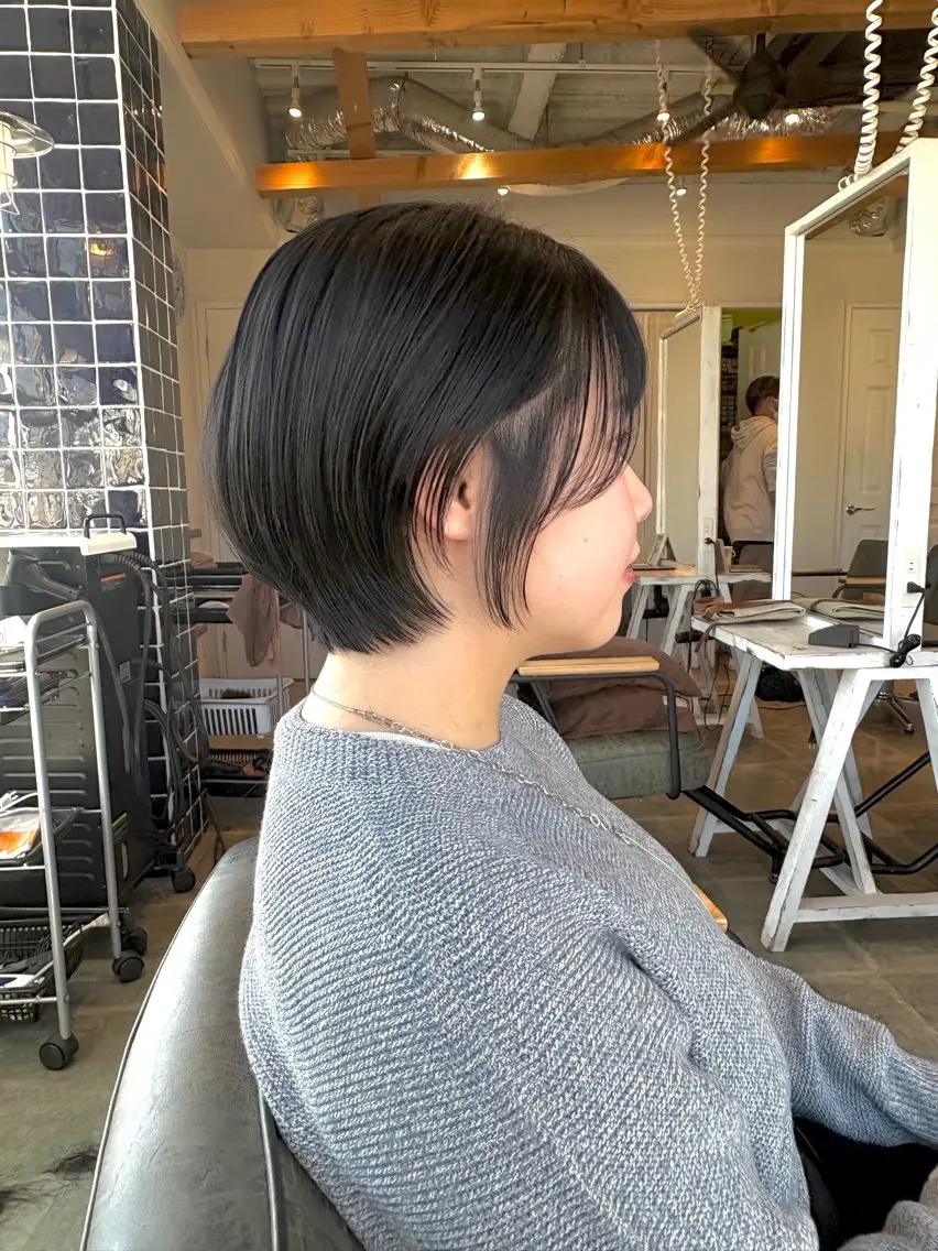 ショート カット ヘアカラー トリートメント 🍃ボブ&ショート 特化🍃髪質改善🍃のヘアスタイル