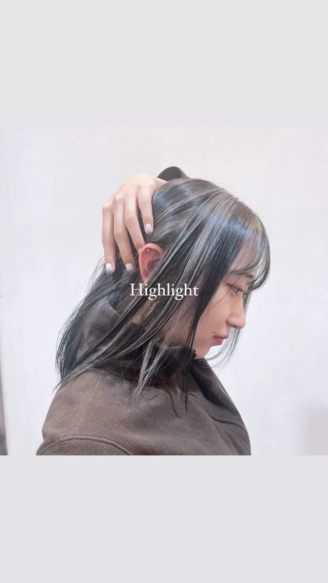 ミディアム 西 沙菜/ツヤ髪/ 透明感カラー🥣🎀のヘアスタイル