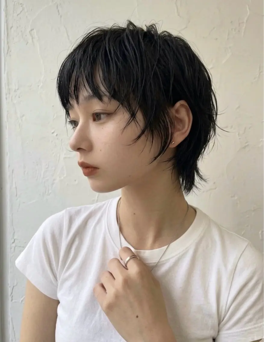 ショート ショートレイヤー 顔まわりレイヤー レイヤーカット ショートヘア ✨大人ショートヘア ✨ロイのヘアスタイル