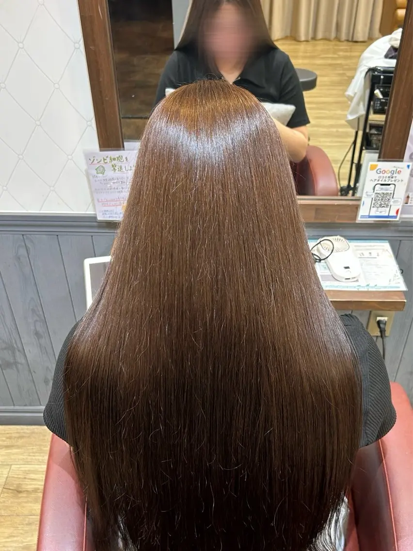 ロング カラー ꙳⸝⸝𐙚 すずき ゆな 𐙚⸝⸝꙳のヘアスタイル