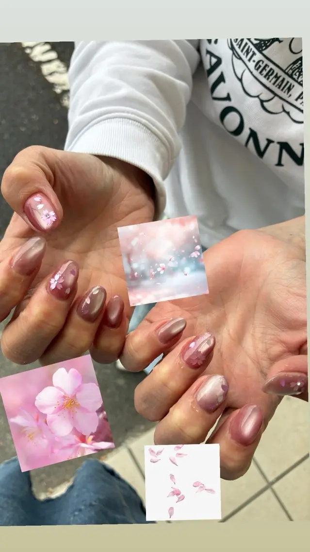 ミディアム ハンドネイル ulu  nail. haruのネイルデザイン