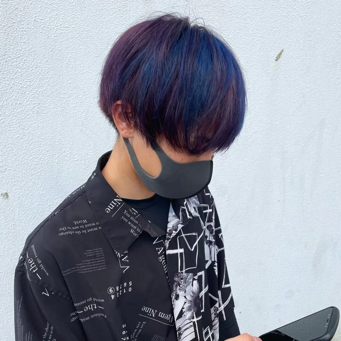 カラー メンズ like みやびのヘアスタイル