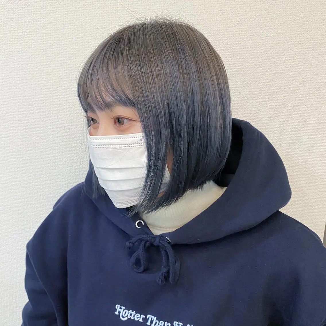 【ストケアコース】カット+カラーリング+ナチュラルストレートパーマ+ヘアマスクトリートメントの写真