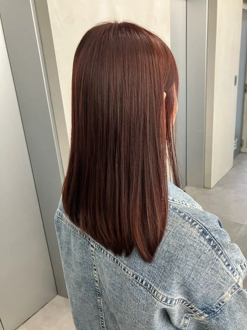 セミロング ヘアカラー トリートメント 勝谷 悟史のヘアスタイル