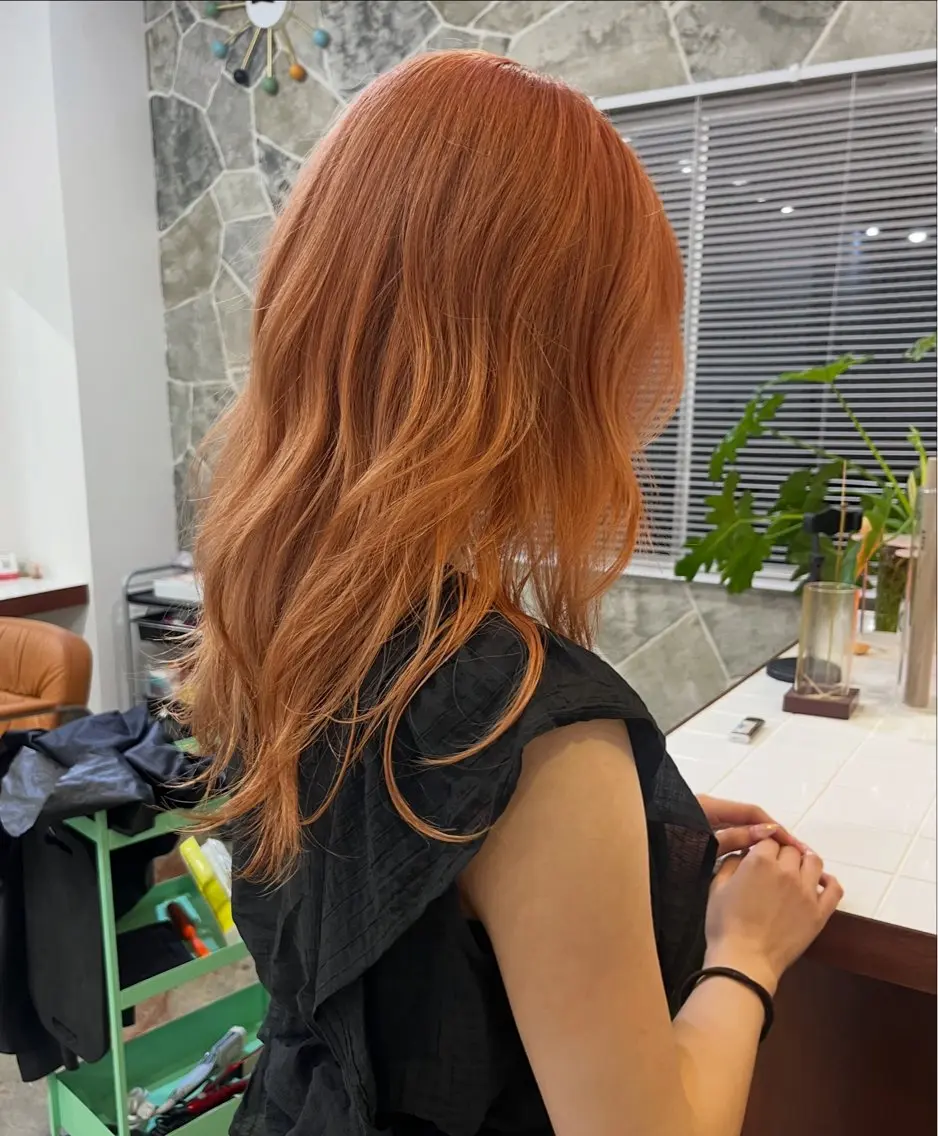 ロング カラー ヘアカラー Sanaダブルカラー ✨️パルコ徒歩1分のヘアスタイル