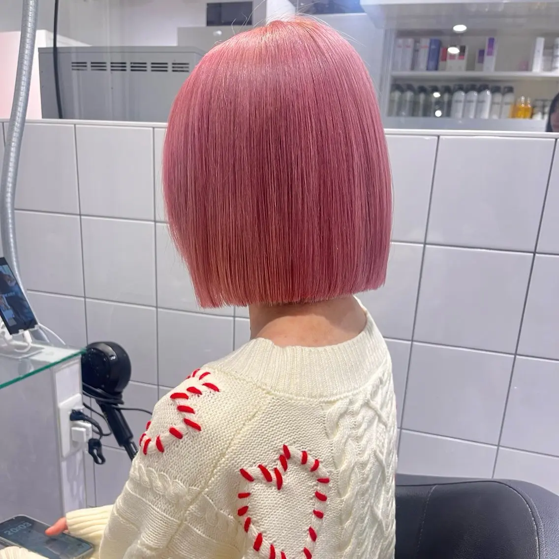 ショート カラー ヘアカラー トリートメント ヘッドスパ 🫧うる艶トレンド 🫧透明感カラーのヘアスタイル