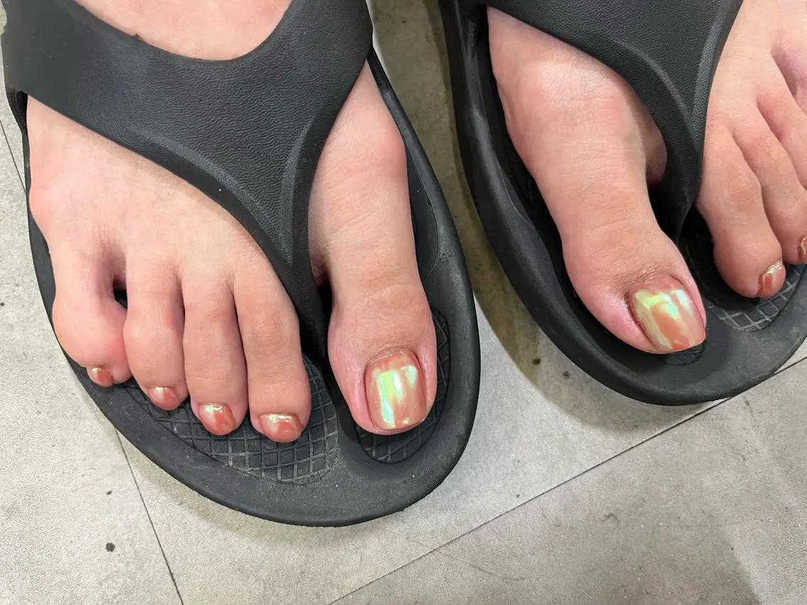 ネイル フットネイル TK nail m shibuyaのネイルデザイン