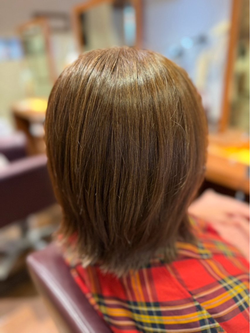カラー ヤマダ トモナ 🍒🫧‪のヘアスタイル