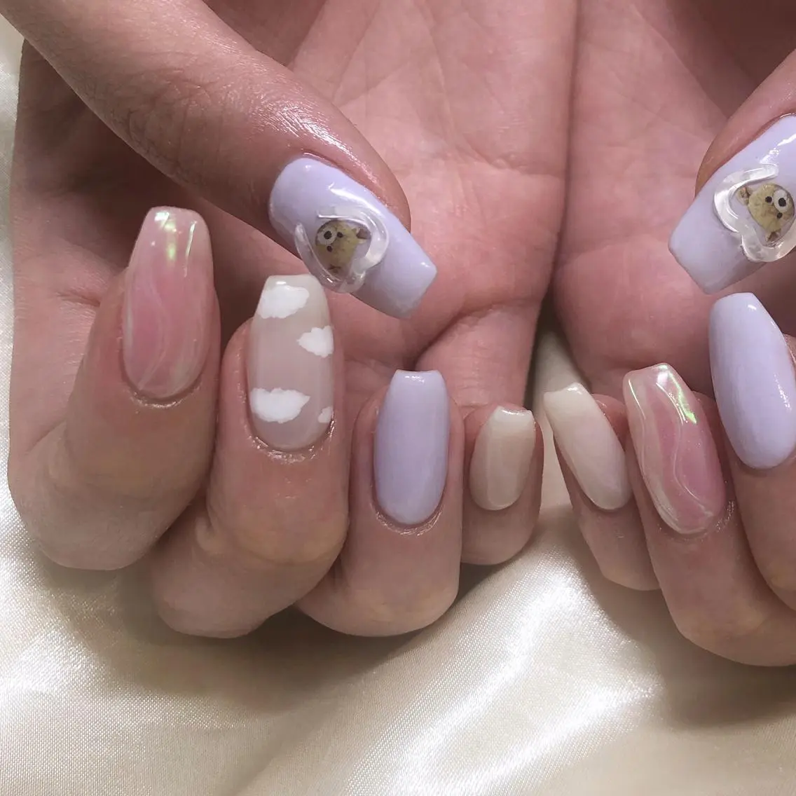 ネイル 持ち込み ハンドネイル ViViA momokaのネイルデザイン
