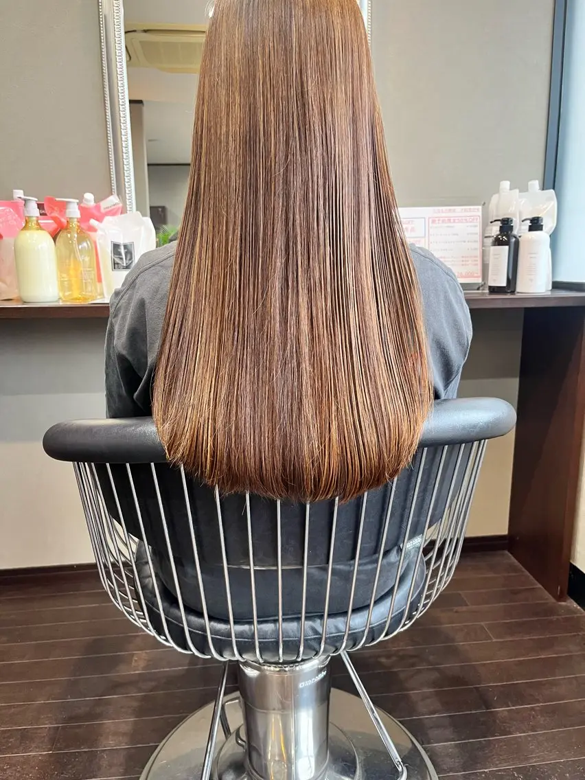 「白髪ぼかし」カット+たっぷりハイライト+トリートメント+炭酸シャンプーの写真
