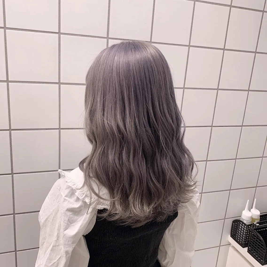 セミロング カラー 🎨透明感モテカラー DAIKI🎨のヘアスタイル