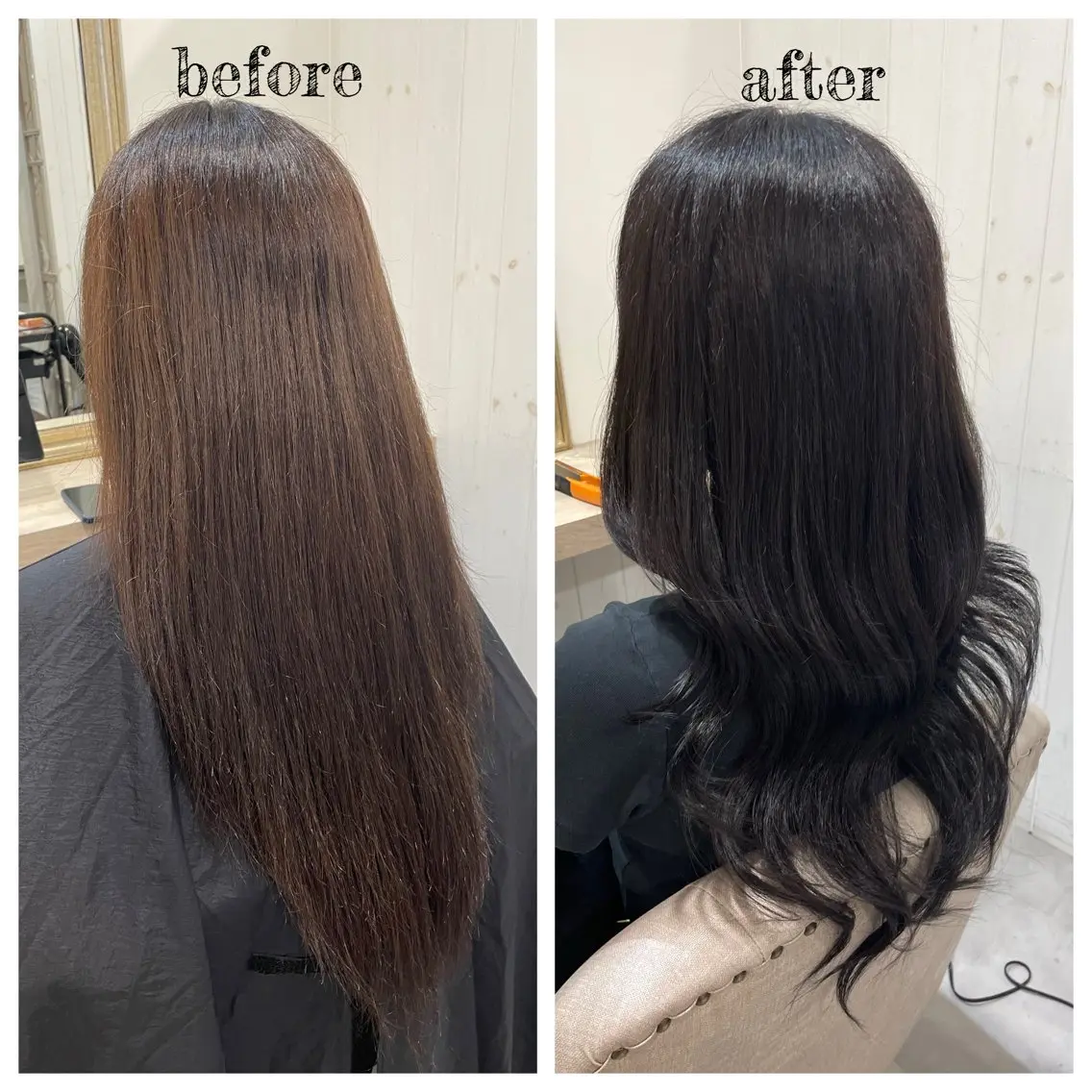 ロング カラー ヘアカラー PutiLuca 浅川のヘアスタイル