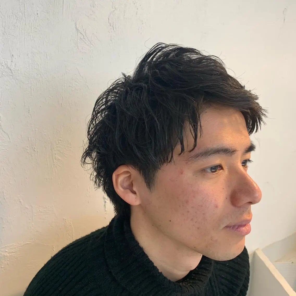 ショート パーマ メンズ メンズパーマ TELA HAIR 岩槻 高梨のヘアスタイル